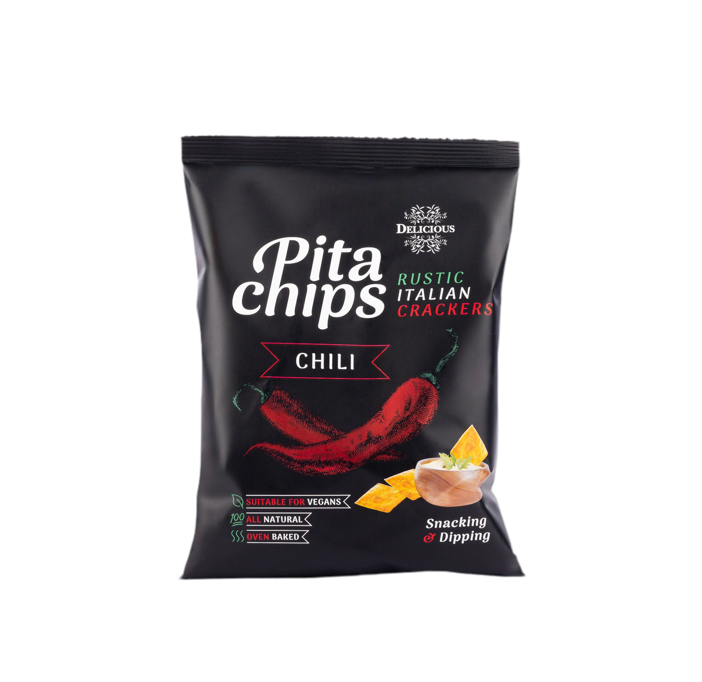 Delicious Pita Chips Chili