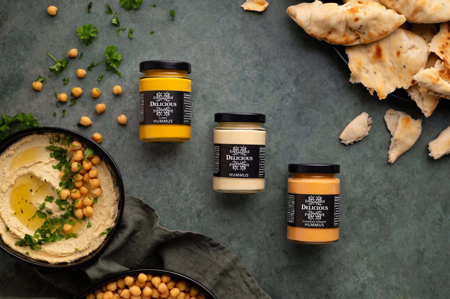 Delicious Hummus aux Tomates Séchées