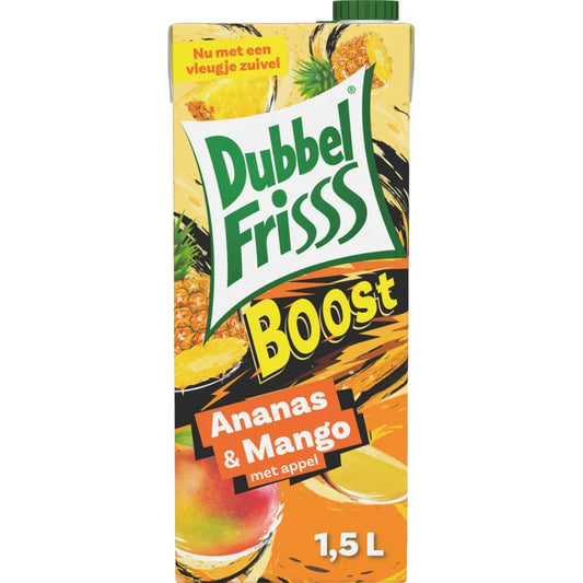 Dubbelfrisss Boost Ananas Mangue – 1,5 L