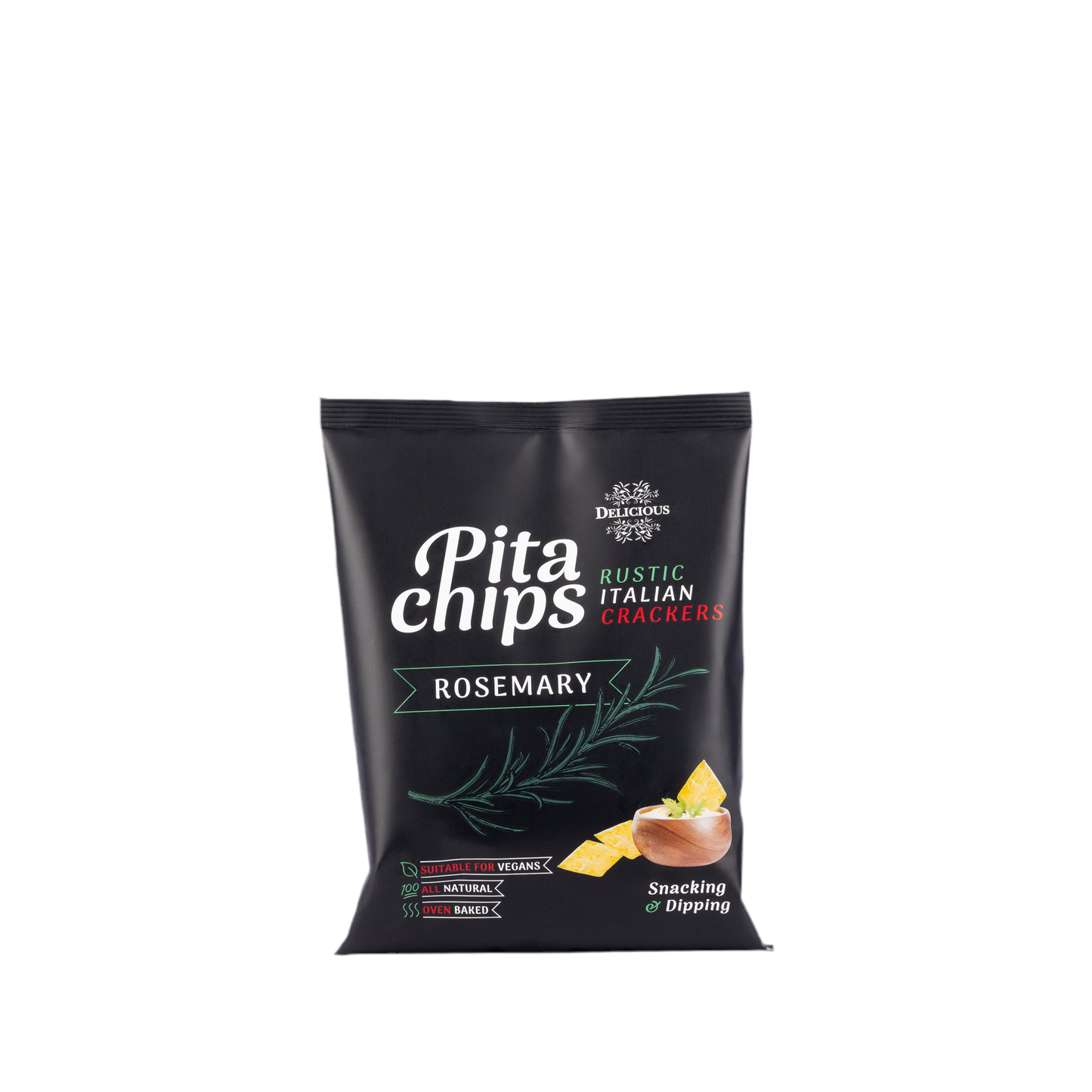 Delicious Pita Chips Rosemary