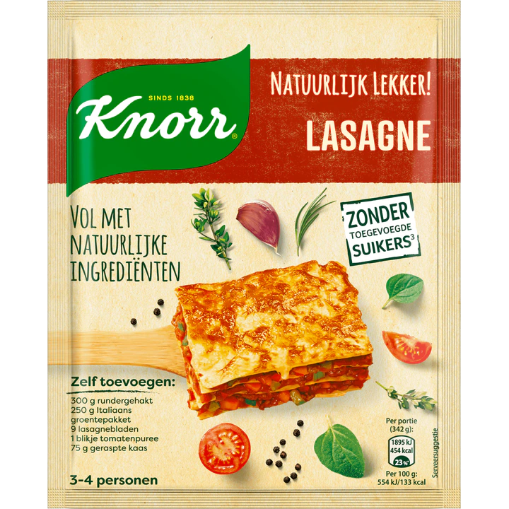 Knorr Mélange pour Lasagne